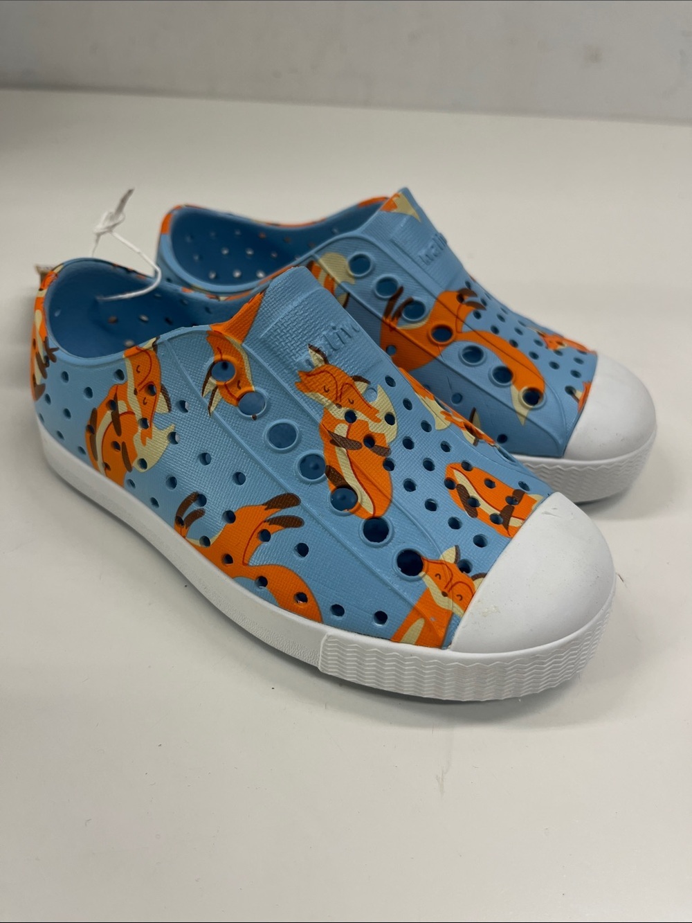 NWT Native Jefferson Print Foxtrot in Sky Blue Size C8